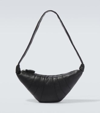 Christophe Lemaire Bolso al hombro Croissant Medium de piel