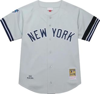 Mitchell & Ness x MLB Camicia New York Yankees 2000 Derek Jeter - Grigio