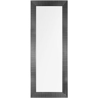 Beliani Wall Mirror DRAVEIL 50 cm 130 cm Black
