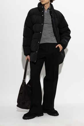 Jil Sander Wool Trousers, Mens, Black