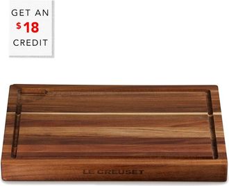 LE CREUSET 20In Butcher Block With $18 Credit