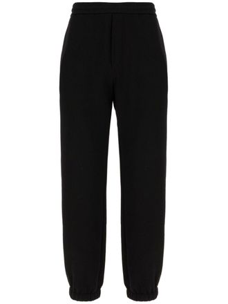 Fendi Trainingsbroek met geborduurd logo - Zwart