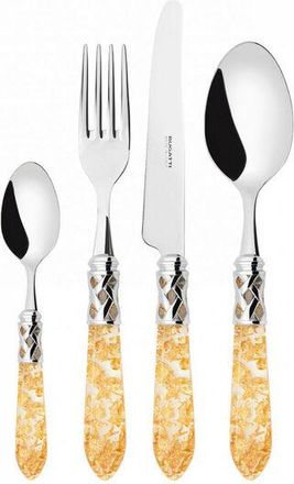 Bugatti Conjunto De 24 Piezas En La Galer&iacute;a De La Caja Paragliuzze Oro Transparente Aladdin Ghiera Cromata Bugatti