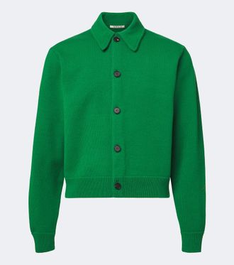 Auralee Wool cardigan