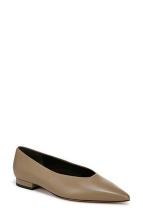 Vince Isabel Pointed Toe Flat in Safari Beige at Nordstrom Rack, Size 5.5