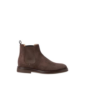 Brunello Cucinelli Suede Chelsea Boots