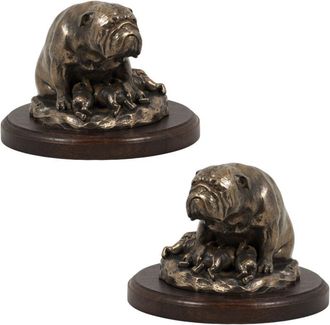 OEM Bulldog I - Estatuilla De Perro, Figura De Oficina, Trofeo Para Una Exposici&oacute;n De Perros De Art-dog
