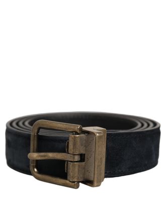 Dolce & Gabbana Calf Leather Belt - Black