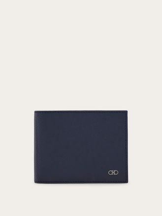 Ferragamo Uomo Portafoglio Gancini Blu