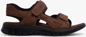 Rieker 26761-27 Mens Sandals Brown - Size UK 10.5
