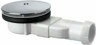 OEM Desag&uuml;e De Ducha Extraplano Con C&uacute;pula De Abs, 30720138, Blanco