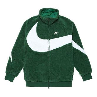 Nike Big Swoosh Reversible Boa Jacket (Asia Sizing) Green BQ6546-341