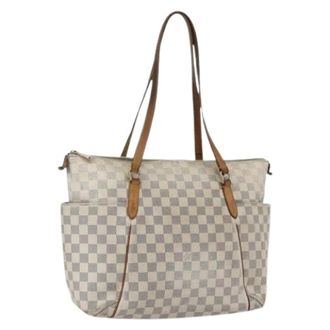Louis Vuitton Pre-owned Tote Bags, female, White, Size: ONE SIZE Pre-owned Vintage Tote Bag