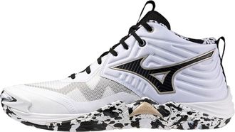Mizuno Wave Momentum Elite Mid White Black V1GA251741