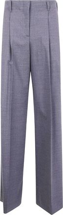 Parosh Trousers Blacks And Greys