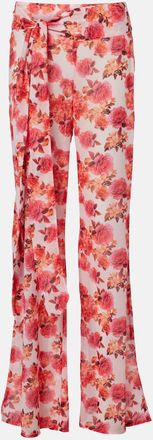 Bananhot Bowie floral flared pants