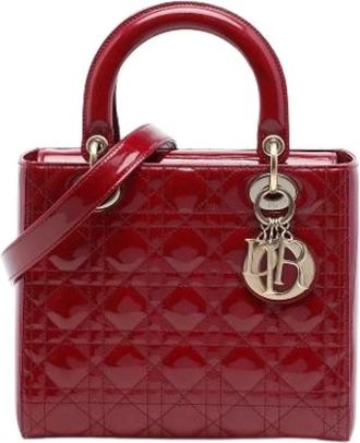 Dior Borsa Lady Pre-owned - - Pre-owned - Donna - Rosso - ONE SIZE