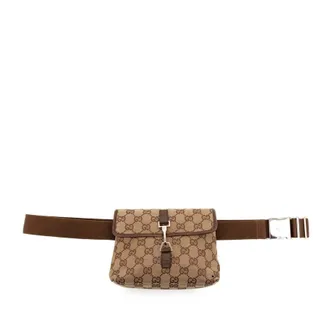 Gucci Pre-owned Gucci GG Canvas Jackie Belt Bag Ladies ZJZ2LGD3O7A9Y427