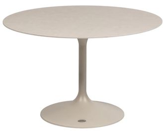 LLR Collection Hochwertiger Outdoor Design Esstisch Verona &oslash; 120 cm, Ivory