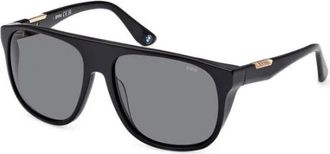 BMW Authentieke stijlvolle brillen van premium kwaliteit - unisex - Zonnebrillen - Zwart - 58 MM - Accessoires