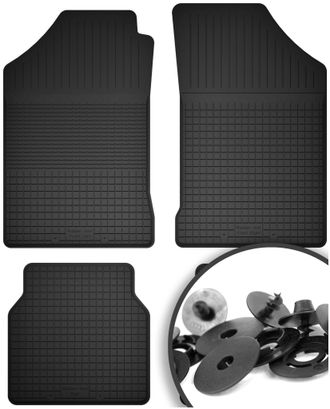 OEM Alfombrillas De Goma + Topes Para: Toyota Camry V20 Ii Sed&aacute;n (1986-1991)