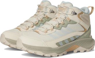 Merrell Speed Strike 2 Mid Waterproof Womens Climbing Shoes Eggshell : 10.5 M, Faux Leather/Mesh