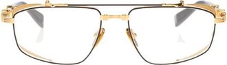Balmain Brigade V optische bril - unisex - Brillen - Geel - ONE Size - Accessoires