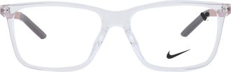 Nike Demo Square Unisex Eyeglasses NIKE 7258 N 900 54