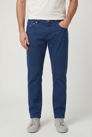 Brunello Cucinelli Blue Leisure Fit Trousers, Brand Size 50 (US Size 34)