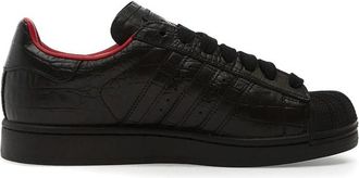 adidas Superstar II Crocodile-effect Sneakers