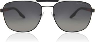 Prada PS53XS Polarized 1BO6G0 Mens Sunglasses Black Size 60