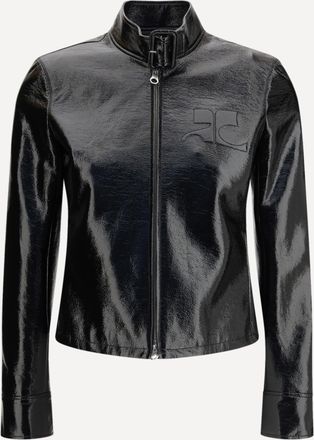 Courr&egrave;ges City vinyl Jacket Female 36
