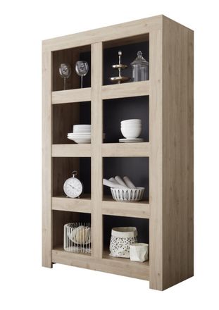 Aquadesign Aparador en mdf roble oscuro