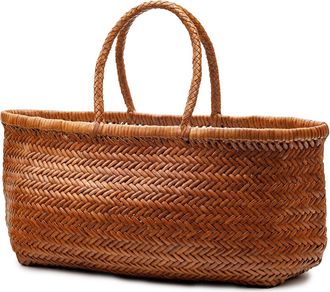 Dragon Diffusion Womens Handbag Triple Jump Tan Buff Calf Leather Handbags Hand Bags
