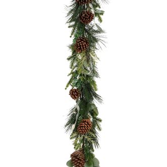 house of seasons Guirnalda bonita verde h10xb15xl178cm