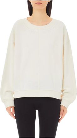 Liu Jo Dames, Sweatshirts & Hoodies, Wit, Maat: 2XS Fleece