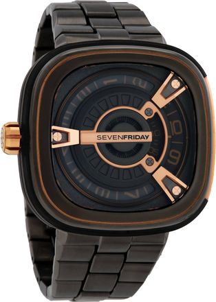 Sevenfriday M-Series Automatic Black Dial Mens Watch M2/02M