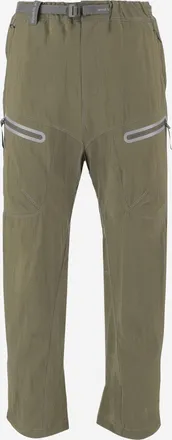 And Wander Mens Nylon Trousers Khaki