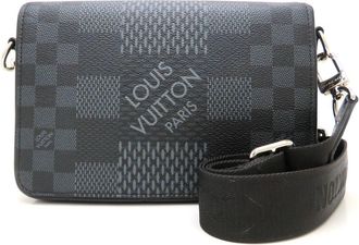 Louis Vuitton Damier Graphite Damier Graphite Damier Graphite Shoulder Bag (Pre-Owned)