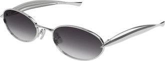 Bottega Veneta Bv 1386S 003 Zonnebrillen - unisex - Zonnebrillen - Grijs - 57 MM - Accessoires