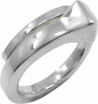 Gucci Silver Silver 925 Band Ring (Pre-Owned)