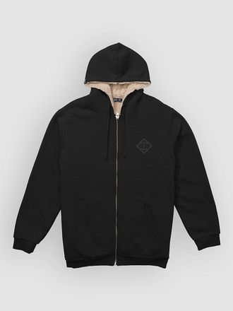 Salty Crew Coastal Sherpa-Jacke schwarz