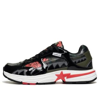 A Bathing Ape x Anti Social Social Club Shark STA M1 Black Multi 0ZXSHM191908N