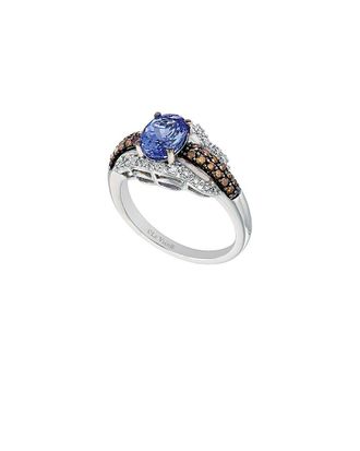 Le Vian 14K 2.40 Ct. Tw. Diamond & Blueberry Tanzanite Ring