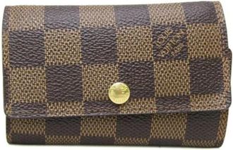 Louis Vuitton Pre-owned Accessories, female, Brown, Size: ONE SIZE Pre-owned Canvas key-holders