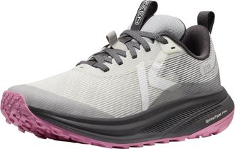Keen Womens Roam Breathable Lightweight Comfortable Trail Running Shoes, Vapor/Orchid Smoke, 2.5 UK