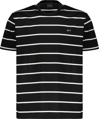 Paul & Shark T-Shirts - Heren - T-shirts - Zwart - M - Tops