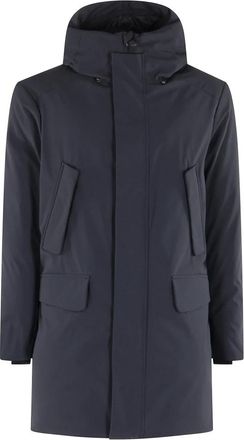 Save The Duck Wilson Parka - Heren - Parka Jassen - Zwart - XL - Leer - Jassen