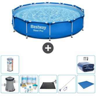 Bestway Piscina Bestway Steel Pro Redonda - 366x76 Cm - 8-piezas S21600