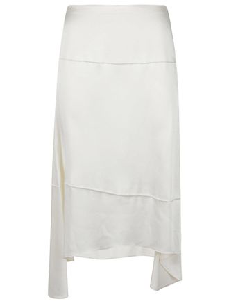 Victoria Beckham Asymmetric Midi Skirt